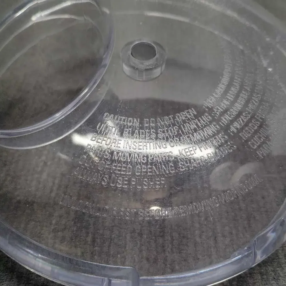 Black & Decker FP4100B FP4200B Food Processor Bowl Lid Assembly